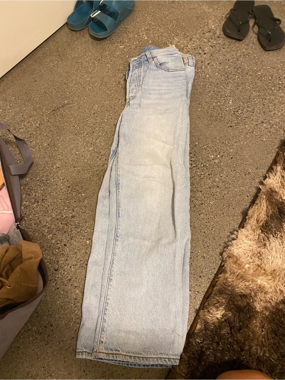 Levi's Light Blue Straight Leg Women's Jeans